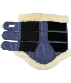 Felix Bühler Guêtres de dressage en polaire Teddy Essential (postérieurs) bleu capri Clearance