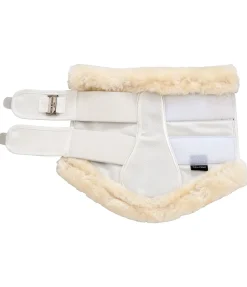 Felix Bühler Guêtres de dressage en polaire Teddy Essential (antérieurs) blanc Clearance