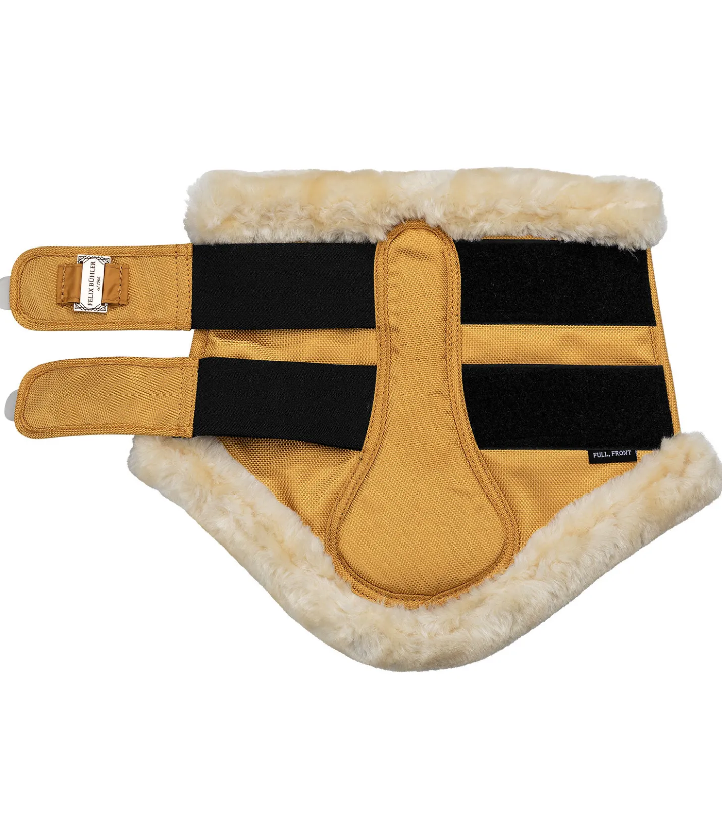 Felix Bühler Guêtres de dressage en polaire Teddy Essential (postérieurs) mangue dorée Best