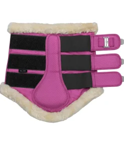 Felix Bühler Guêtres de dressage en polaire Teddy Essential (postérieurs) rose-fuchsia Hot