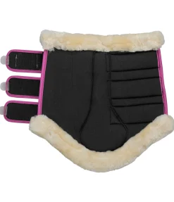 Felix Bühler Guêtres de dressage en polaire Teddy Essential (postérieurs) rose-fuchsia Hot