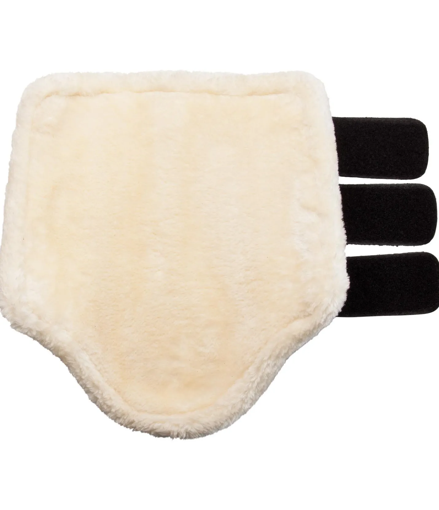 SHOWMASTER Guêtres de dressage postérieures en polaire Teddy noir Hot