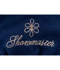 SHOWMASTER Housse de selle en polaire avec passant de sangle navy Hot