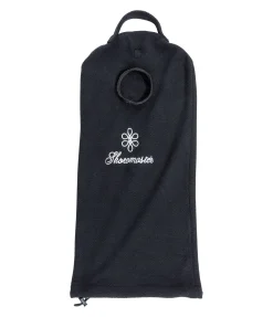 SHOWMASTER Housse en polaire pour bridon noir/noir