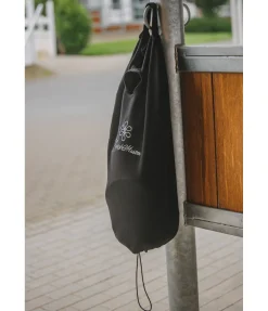 SHOWMASTER Housse en polaire pour bridon noir/noir