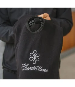 SHOWMASTER Housse en polaire pour bridon noir/noir