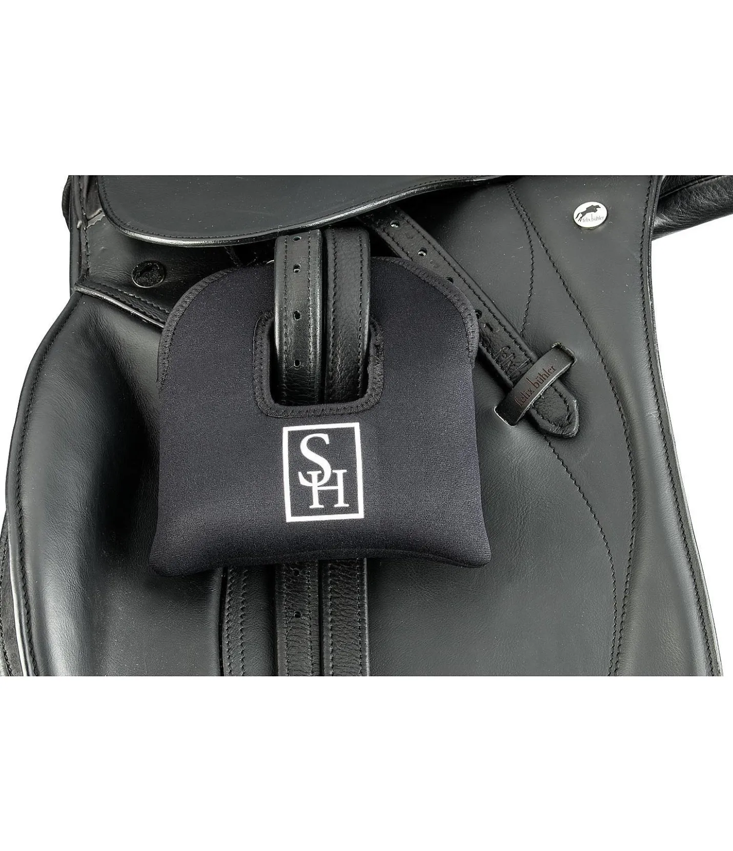 SHOWMASTER Housses d'étriers noir New