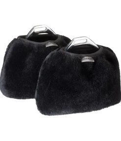SHOWMASTER Housses d'étriers en polaire Teddy noir Online