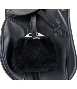 SHOWMASTER Housses d'étriers en polaire Teddy noir Online
