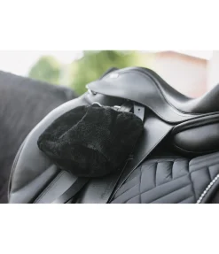 SHOWMASTER Housses d'étriers en polaire Teddy noir Online