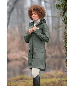 Felix Bühler Imperméable à capuche Amy forêt Sale