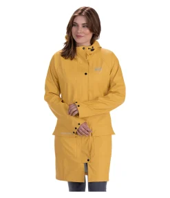 Felix Bühler Imperméable à capuche Amy mangue dorée