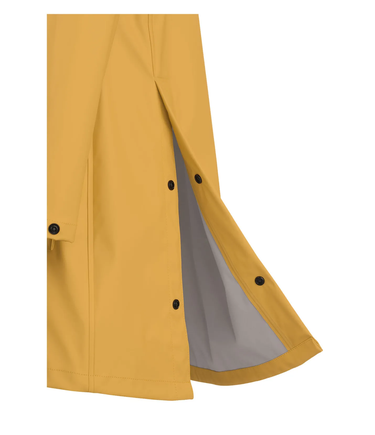 Felix Bühler Imperméable à capuche Amy mangue dorée
