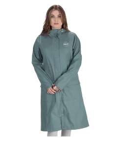 Felix Bühler Imperméable à capuche Frieda vert jade New