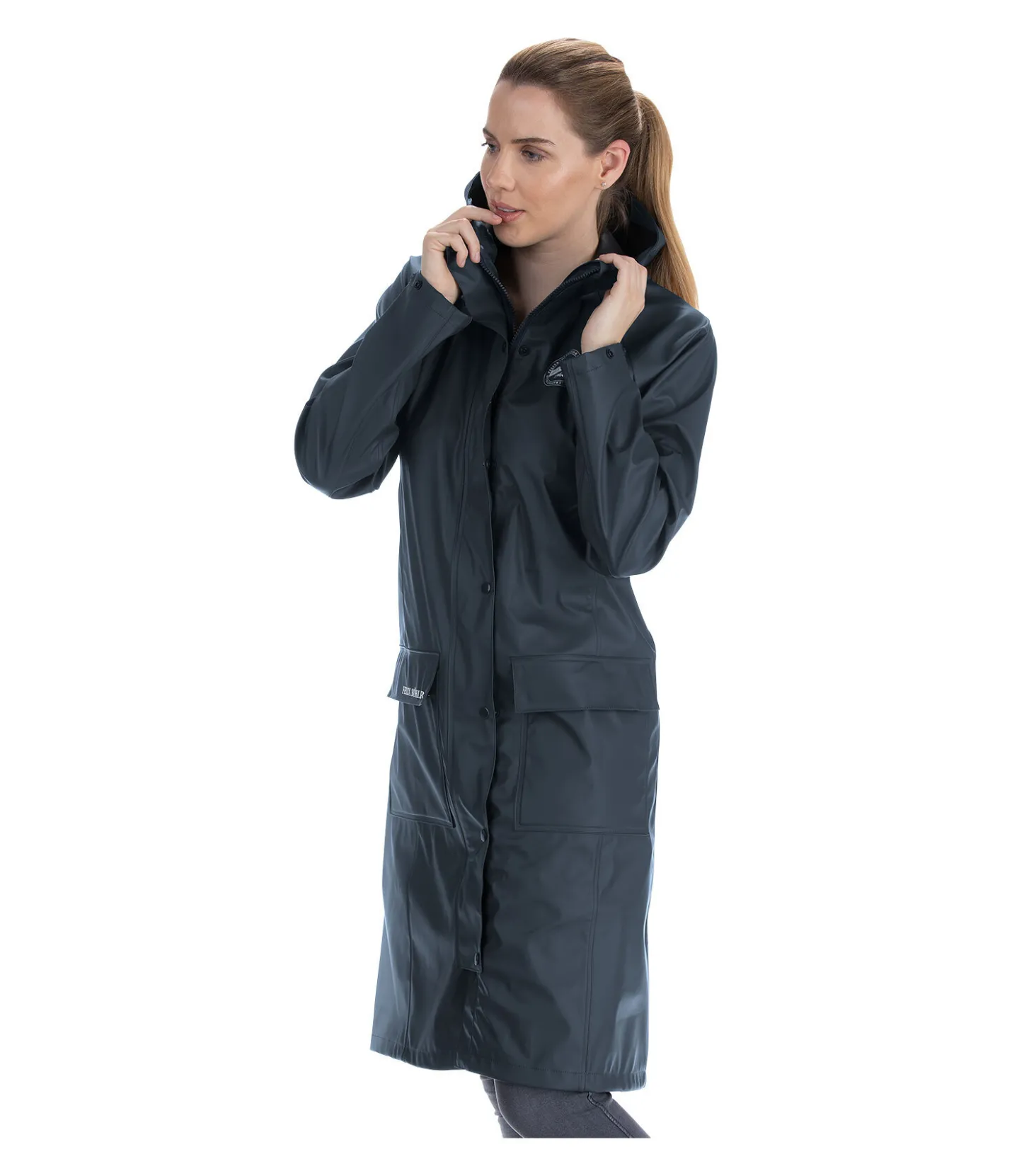 Felix Bühler Imperméable à capuche Frieda navy Clearance
