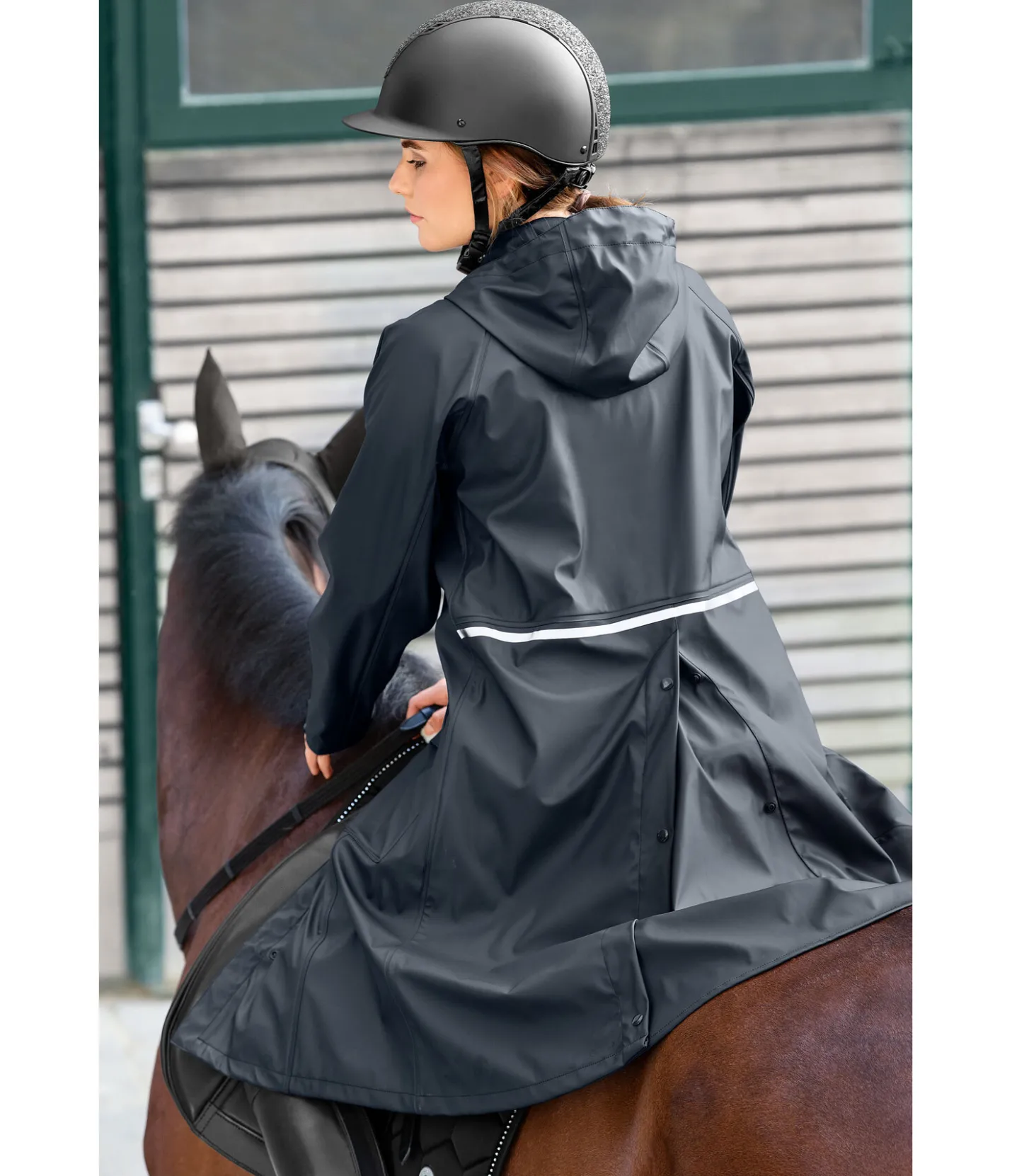 Felix Bühler Imperméable à capuche Frieda navy Clearance