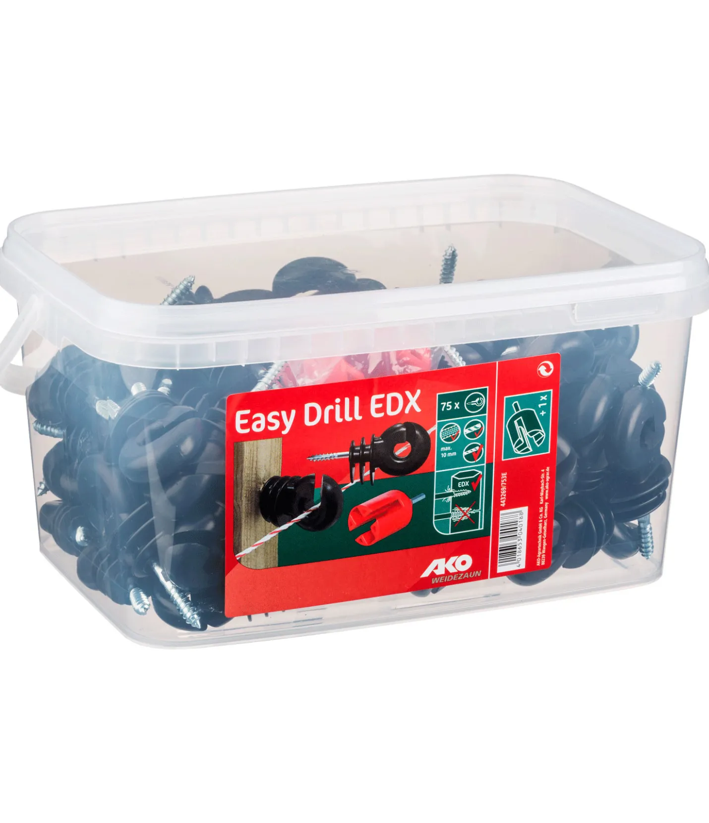 AKO Isolateurs annulaires Easy Drill en seau Outlet