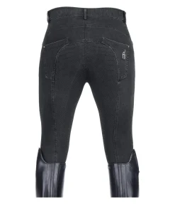 Felix Bühler Jeans d'équitation avec fond intégral Grip homme San Francisco anthracite