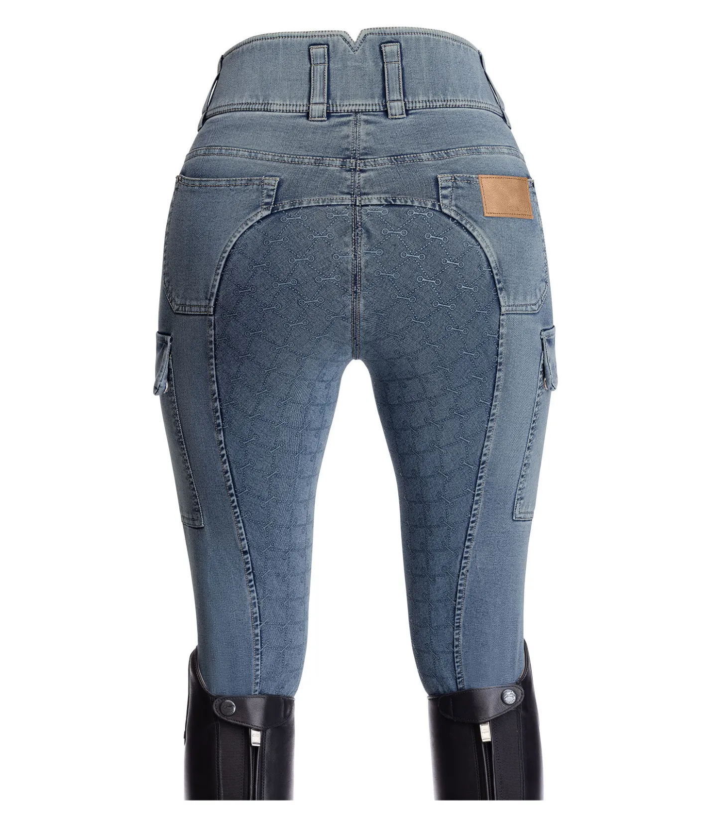 Felix Bühler Jeans d'équitation grip taille haute Laura denim Clearance