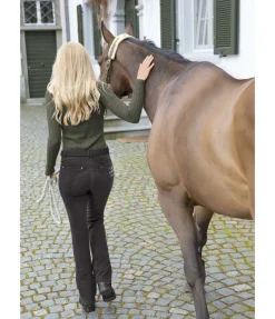 Felix Bühler Jeans d'équitation jodhpur à fond intégral grip Lysann anthracite Clearance