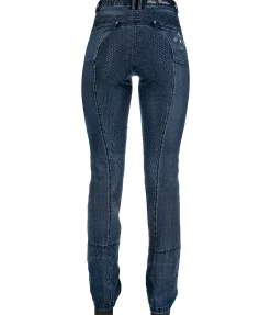 Felix Bühler Jeans d'équitation jodhpur à fond intégral grip Lysann denim Outlet