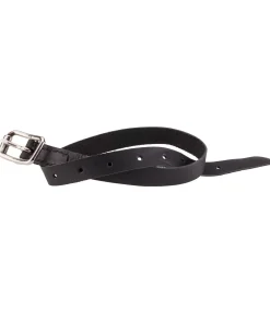 SHOWMASTER Lanières d'éperons en cuir noir Online