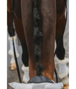SHOWMASTER Élastiques larges pour crins noir