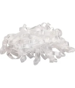 SHOWMASTER Élastiques larges pour crins transparent New