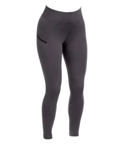 Equilibre Legging d'équitation à basanes grip Dana carbone Sale