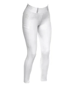 Felix Bühler Legging d'équitation à basanes grip Sanna blanc New
