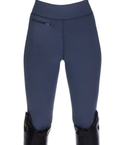 Equilibre Legging d'équitation à basanes grip enfant Casey denim foncé Hot