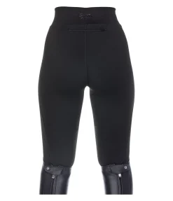 Equilibre Legging d'équitation à basanes grip enfant Casey noir