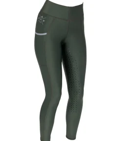 Felix Bühler Legging d'équitation à fond intégral grip Liliana II forêt New