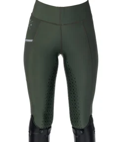 Felix Bühler Legging d'équitation à fond intégral grip Liliana II forêt New