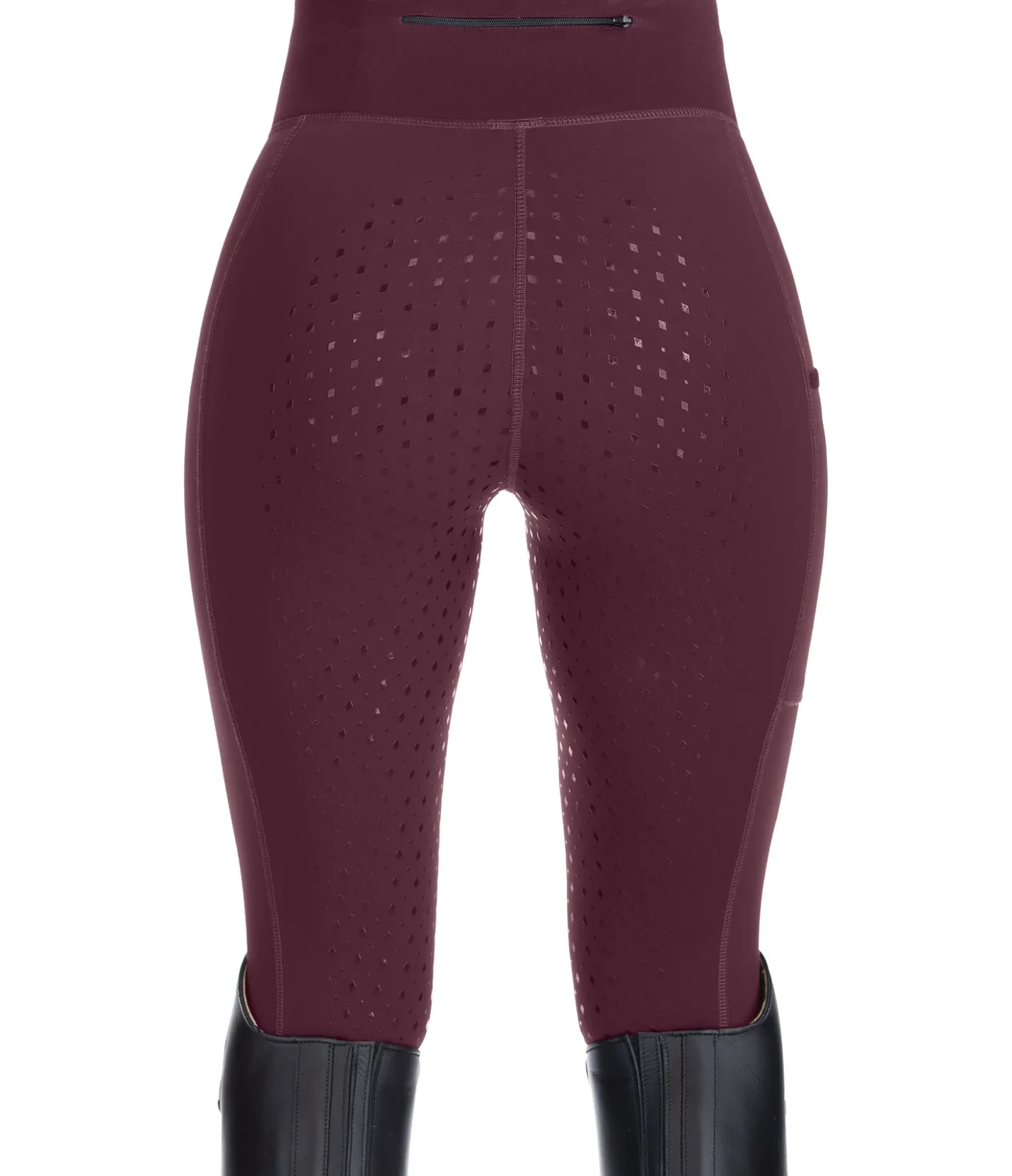 Felix Bühler Legging d'équitation à fond intégral Grip Anneke prune Outlet