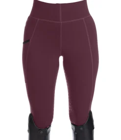 Felix Bühler Legging d'équitation à fond intégral Grip Anneke prune Outlet