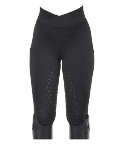 Felix Bühler Legging d'équitation à fond intégral grip enfant Tine noir Discount