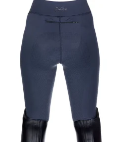 Equilibre Legging d'équitation à fond intégral grip enfant Jona denim foncé Sale