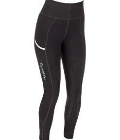 Equilibre Legging d'équitation à fond intégral grip Isabelle noir Best