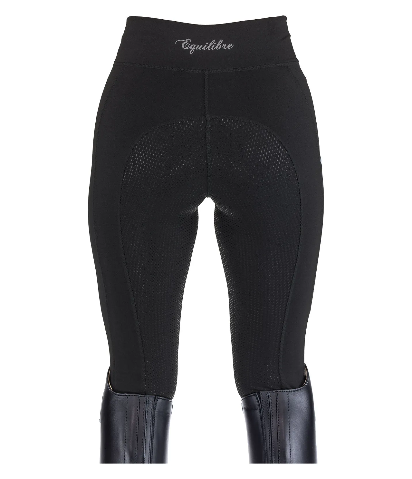 Equilibre Legging d'équitation à fond intégral grip Nahla noir Outlet