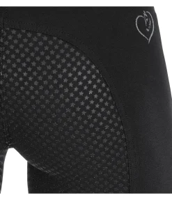 Equilibre Legging d'équitation à fond intégral grip enfant Nivia II noir