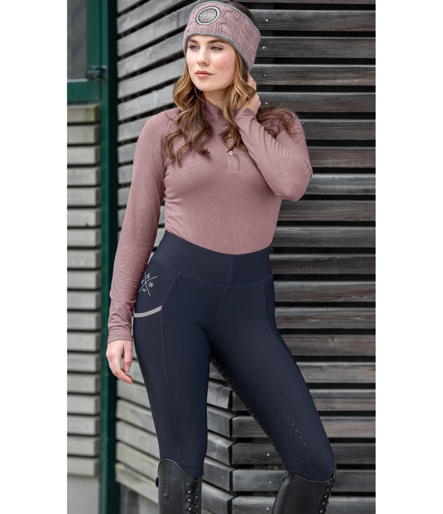Felix Bühler Legging d'équitation à fond intégral grip Liliana II navy Discount