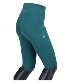 Felix Bühler Legging d'équitation à fond intégral grip enfant Tine vert tropical New