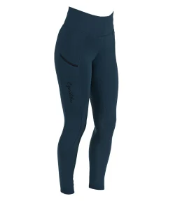 Equilibre Legging d'équitation à fond intégral grip Isabelle pétrole Hot