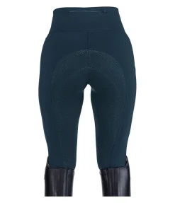 Equilibre Legging d'équitation à fond intégral grip Isabelle pétrole Hot