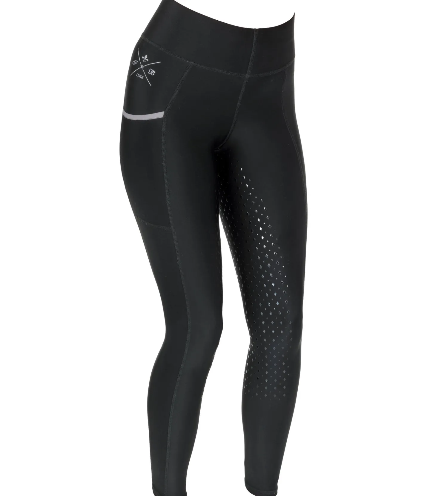 Felix Bühler Legging d'équitation à fond intégral grip Liliana II noir