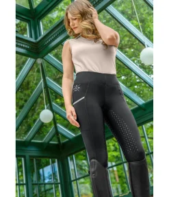 Felix Bühler Legging d'équitation à fond intégral grip Liliana II noir