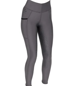 Felix Bühler Legging d'équitation à fond intégral grip Liliana II carbone Clearance