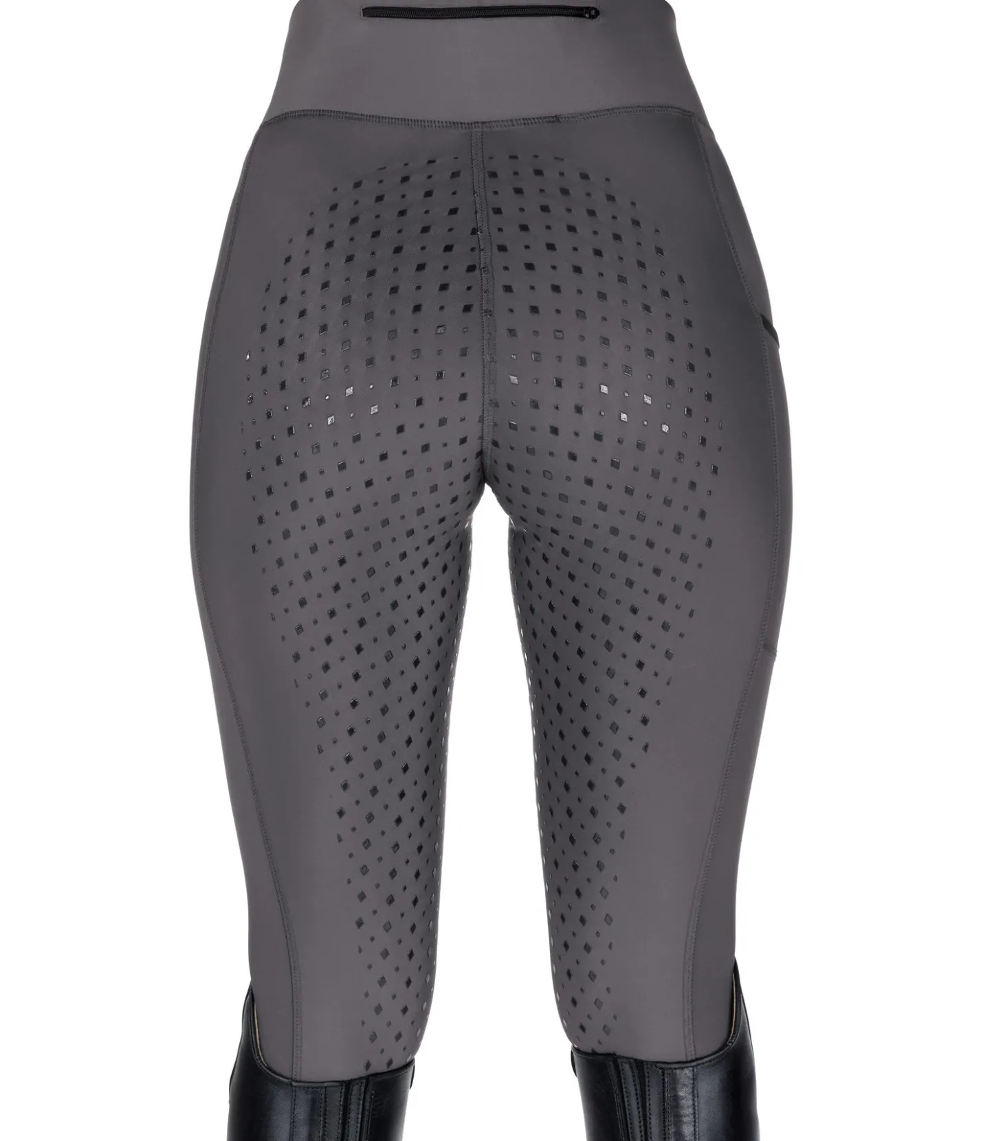 Felix Bühler Legging d'équitation à fond intégral grip Liliana II carbone Clearance