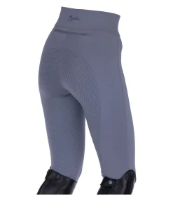 Equilibre Legging d'équitation à fond intégral grip enfant Jona bleu arctique Online